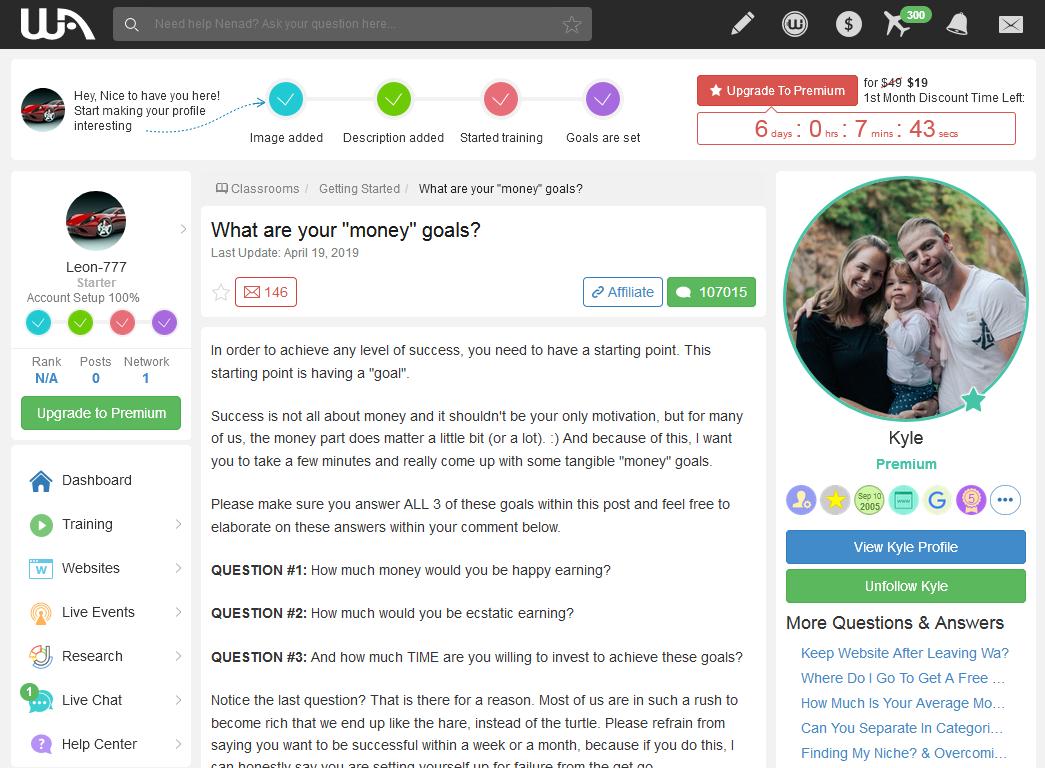 Wealthy Affiliate